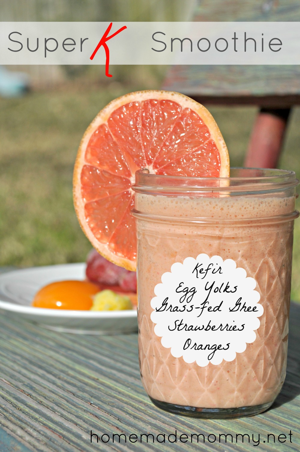 Super K2 Smoothie via Homemade Mommy