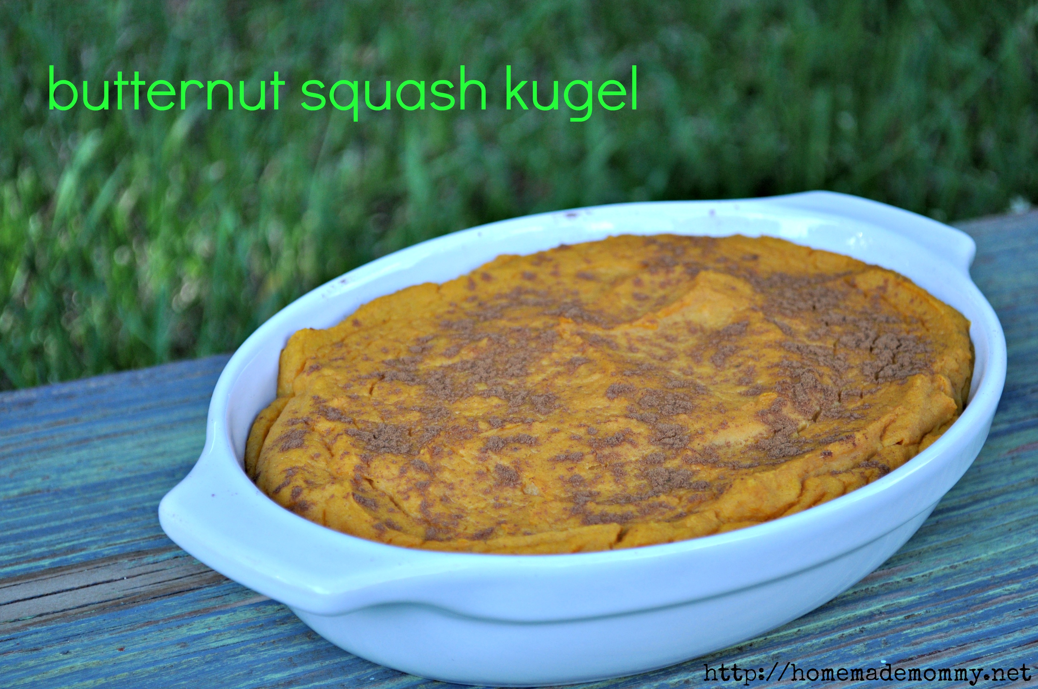 Butternut Squash Kugel (Casserole)