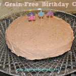 Easy Grain Free Birthday Cake by Homemade Mommy