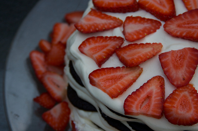 Grain Free Chocolate Wafer Cookies Icebox Cake