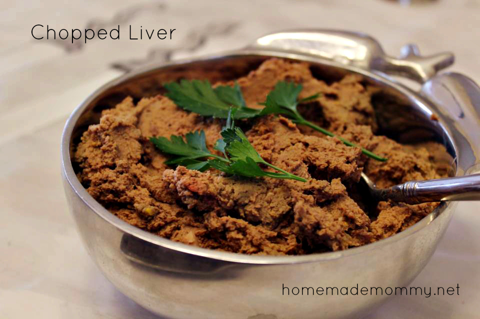 My Bubi's Chopped Liver - Homemade Mommy.