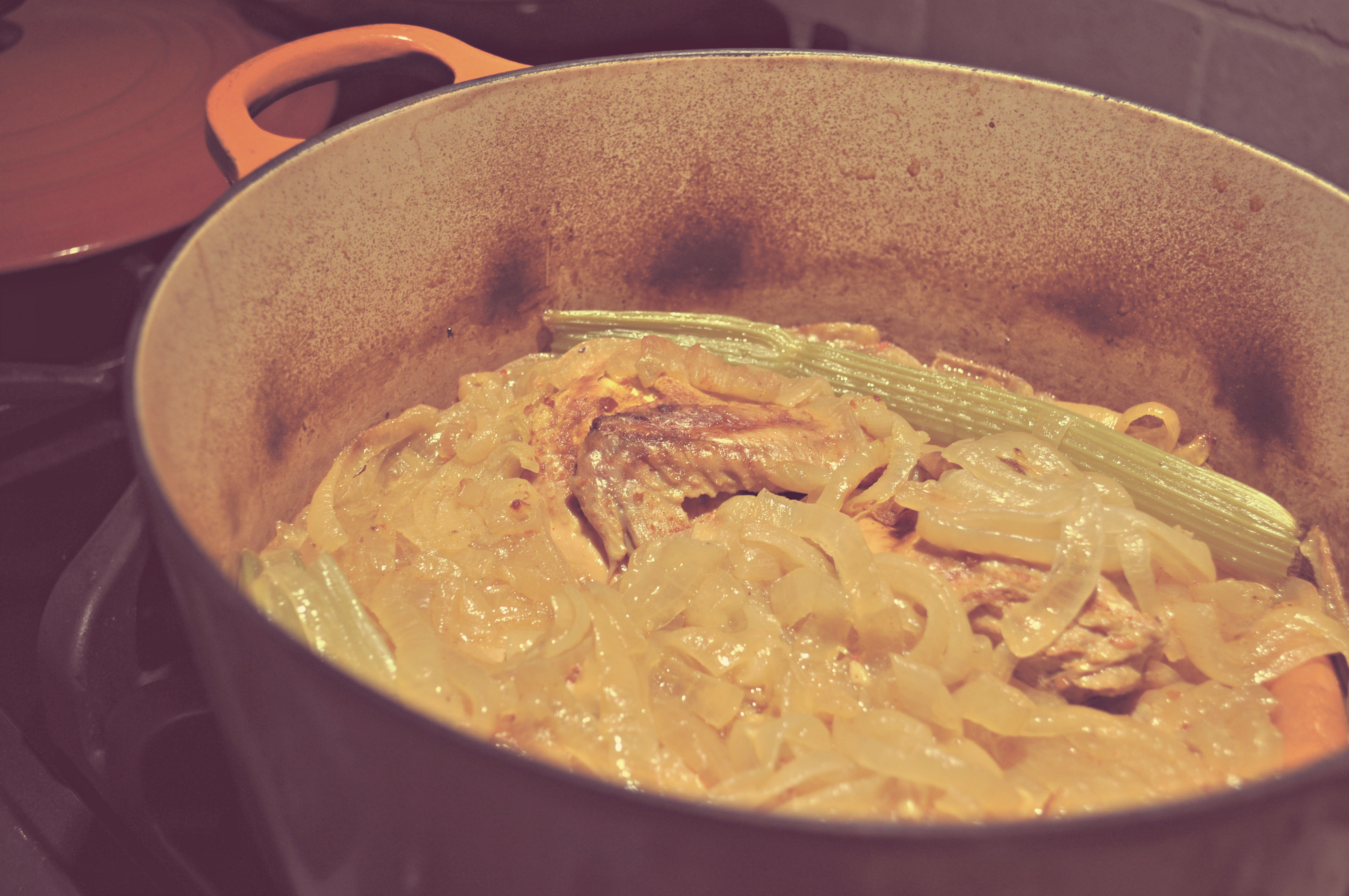 ‘Gedempte’ Braised Chicken (Yiddish for Well-Cooked)