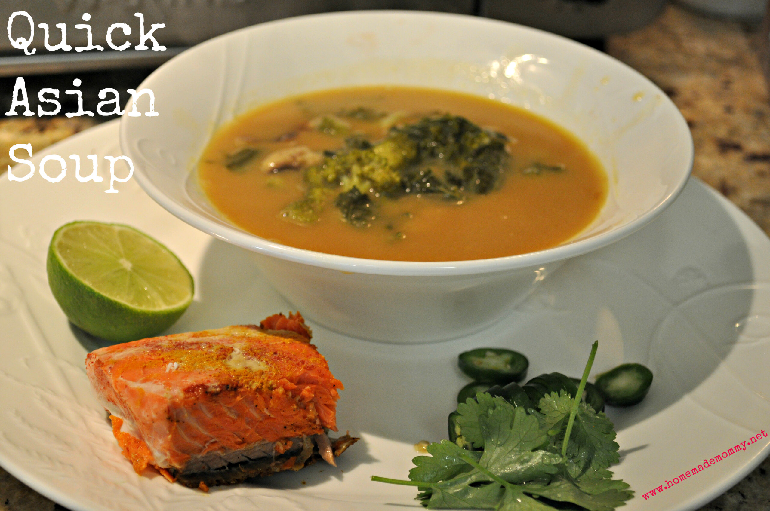 Quick Asian Soup by Homemade Mommy