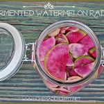 Fermented Watermelon Radish by Homemade Mommy