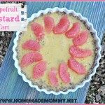 Grapefruit Custard Tart by Homemade Mommy