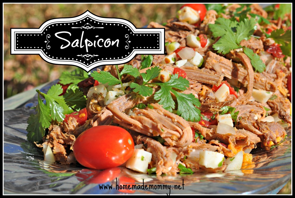 Salpicon for a Crowd (Mexican cold brisket) - Homemade Mommy