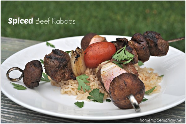 Spiced Beef Kabobs