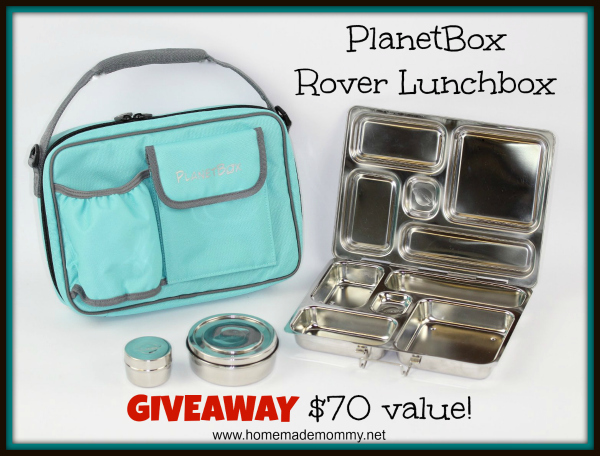 August Giveaway Winner! Planetbox Lunchbox $70 Value!
