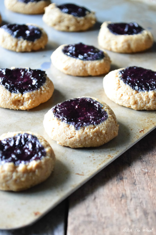 Blueberry Jam Thumbprint Cookies DSC_0868