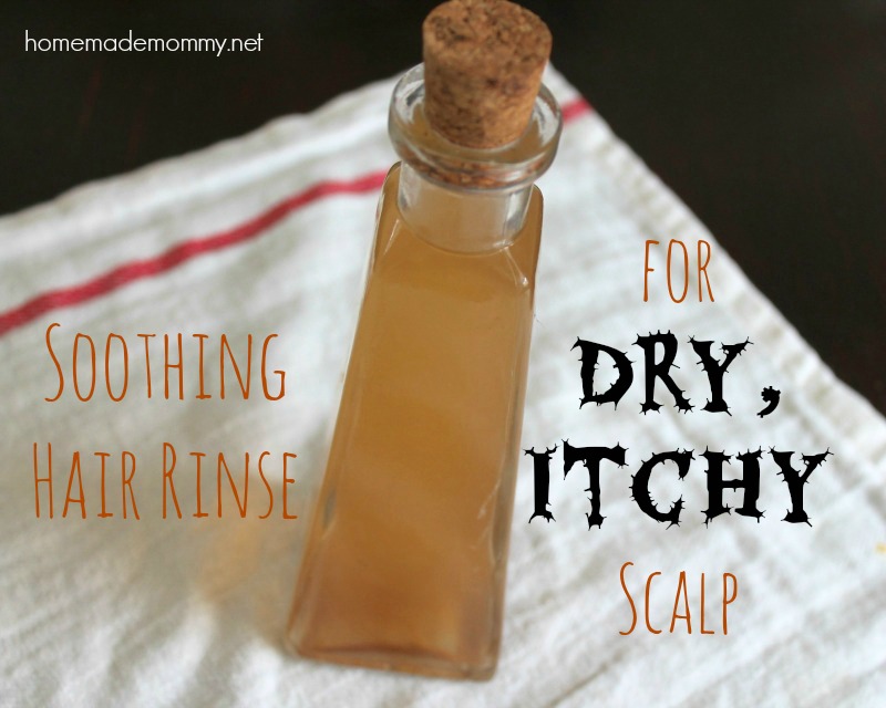 Soothing Fennel Hair Rinse for Dry, Itchy Scalp - Homemade Mommy