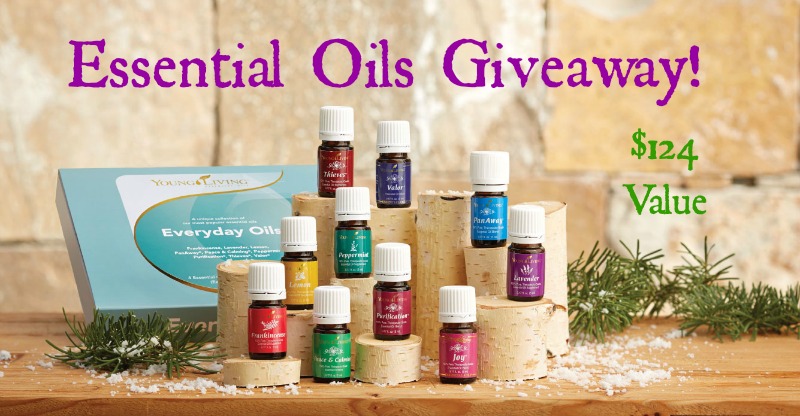 Essential Oils Kit Giveaway Winner!