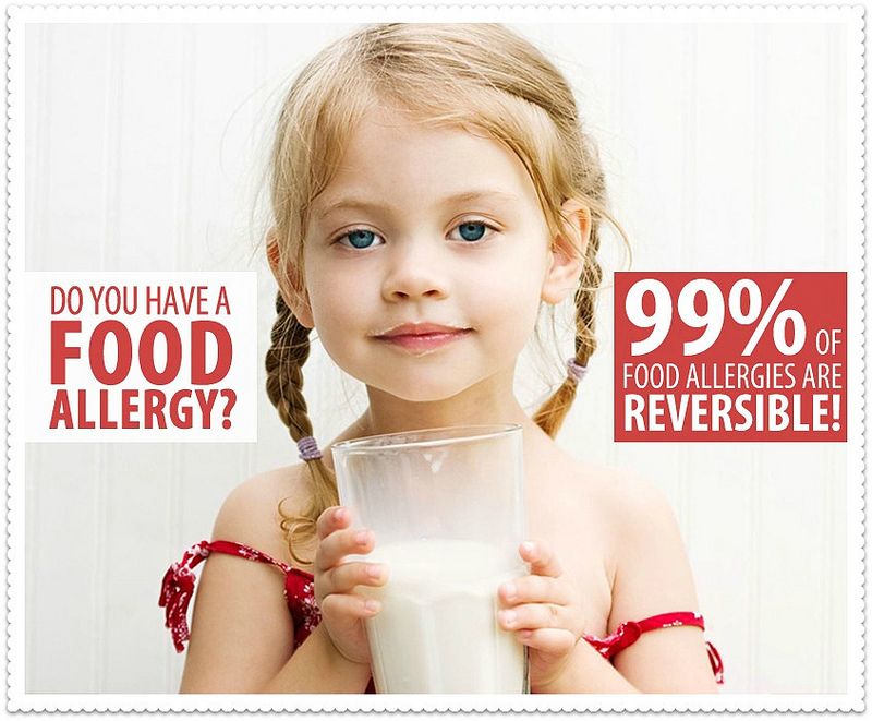 food allergies reversible