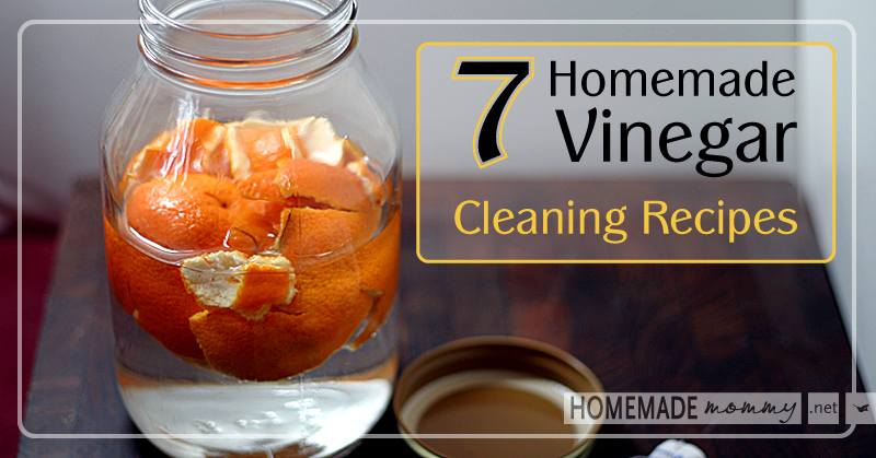 7 Homemade Vinegar Cleaning Recipes