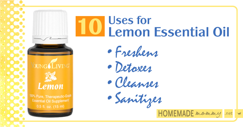10 Uses for Lemon Essential Oil
