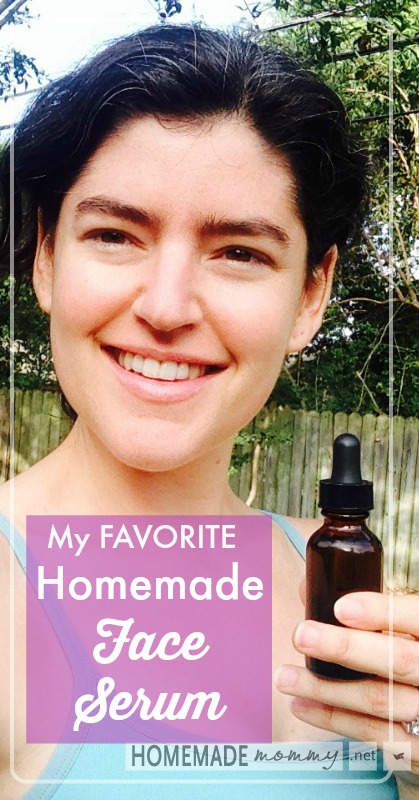 The BEST Homemade Face Serum | www.homemademommy.net